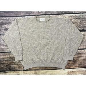 VTG Coogi Naturals Sweater Mens XL 3D Knit Australia Beige Roll Neck Pullover